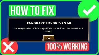 [FIXED] LOL VANGUARD ERROR VAN 68 | How to Fix Vanguard Error Van 68 League Of Legends