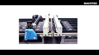 Macotec - CUTTING LINE WITH AUTOMATIC LABELLING + X Breakging System