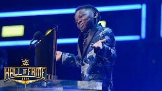 Warrior Award recipient Jarrius "J.J." Robertson roasts John Cena: WWE Hall of Fame 2018