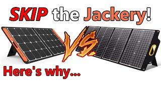 No Hype: A BETTER ALTERNATIVE to the Jackery 100W Solar Panel *Unsponsored Review*