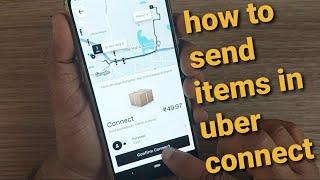 how to send packages to friends & family in uber connect | step by step process | #uber #uberconnect