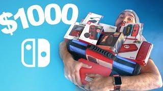 $1000 Nintendo Switch Accessories Haul