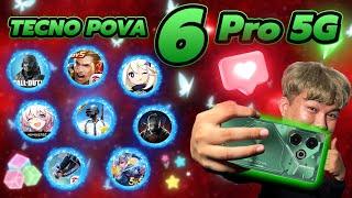 เทสเกม TECNO Pova 6 Pro | สเปกโคตรสุด หยุดไม่อยู่เเล้ว !!