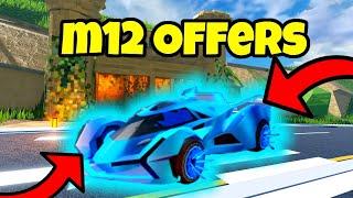 What People Offer For M12 (Roblox Jailbreak)