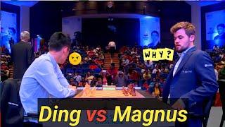 Ding Liren vs Magnus Carlsen || World Blitz