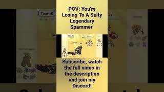 POV: You're Losing To A Salty Legendary Spammer!