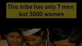 tribe with 7men 3000 women #amazon #tribe #rainforest #amazontribewomen