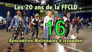 Les Rencontres Nationales à Issoudun, la FFCLD fête ses 20 ans, côté bal (6) samedi 23 mars 2024