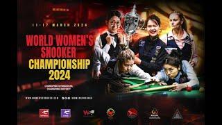 World Women's Snooker Championship 2024丨Final丨Bai Yu Lu(CHN) VS Mink Nutcharut(THA)丨Best of 11