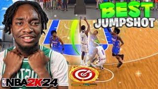 THIS IS THE BEST JUMPSHOT FOR TALL BUILDS 6'5-6'9 ON NBA 2K24! 100% GREEN WINDOW