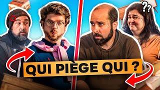 On contre-piège nos comédiens avec l'aide de Franck le déménageur !