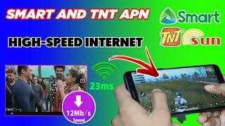 apn settings for tnt/smart telecom in the fast internet