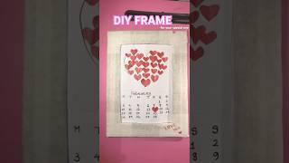 DIY FRAME#crafts #valentinedaygiftideas  #handmade#cradboardcrafts #music #trending #viralreels