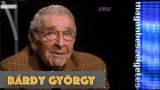 Bárdy György - Magánbeszélgetés - Juszt László műsora