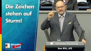 Die Zeichen stehen auf Sturm! - Uwe Witt - AfD-Fraktion im Bundestag