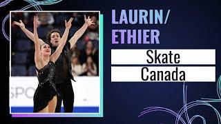 LAURIN / ETHIER (CAN) | Pairs Free Skating | Skate Canada International 2024 | #GPFigure