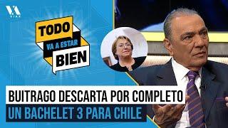 “Bachelet NO VA A ESTAR en ninguna papeleta”, Buitrago y la posible candidatura de la ex mandataria