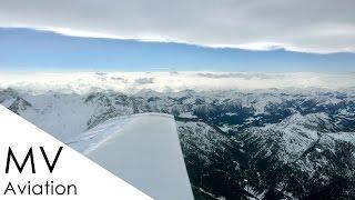 Landing with 25 kts crosswind - Mooney in Zell am See LOWZ