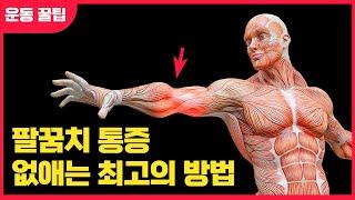 팔꿈치 통증 없애는 최고의 방법!