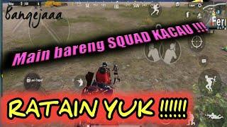 MAIN BARENG SQUAD KACAU!!! JADI KACAU ! - PUBG MOBILE-