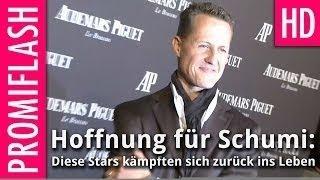 Hoffnung für Schumi: DIESE Stars kämpften sich zurück ins Leben