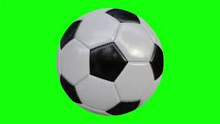 4K Rotating Football -  Soccer Ball | Free Footage