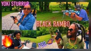 Black Rambo & Yoki Sturrup Test Out My P80 Builds  Does It Jam?!  (MUST WATCH)