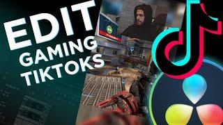 How to Make Gaming TikToks FOR FREE // DaVinci Resolve Tutorial