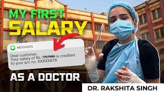 Finally got My First Salary as a Doctor️
