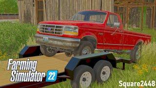 30 YEAR OLD BARN FIND! Rare OBS Ford & Cheap Dirt Buggy! | FS22 Homeowner