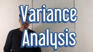 Variance Analysis