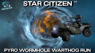 Star Citizen 4.0 Pryo Wormhole Warthog Run!