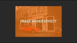 Image Overlay Hover Effect With CSS