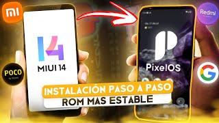 Como INSTALAR la ROM "PIXEL OS" en CUALQUIER XIAOMI/POCOPHONE/REDMI| Mejora tu Xiaomi ¡SIN MIUI!