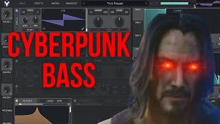 How To Make Cyberpunk Bass in Vital Tutorial