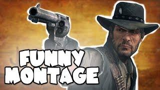 Red Dead Redemption Funny Moments & Bug Compilation