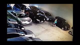 Auckland Car Thieves Stealing a Mazda Demio in 2 Minutes, Caught on CCTV Camera