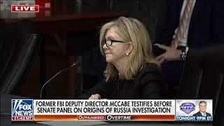 Sen. Blackburn Questions Former FBI Director Andrew McCabe