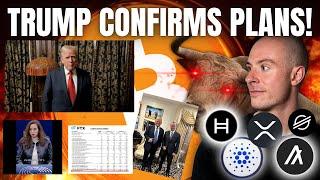 BREAKING: Trump Confirms Crypto Plans!! XRP Stablecoin Launch!! EU Bitcoin Reserve!?! FTX Repayments