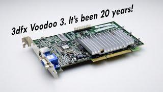 3dfx Voodoo 3 is now 20 years old!