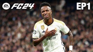 EAFC 24 VINICIUS JR PLAYER CAREER MODE EP1