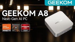 Game On! Unleash Gaming Power with Next-Gen AI Mini PC - GEEKOM A8 #minipc #techtrends #geekom