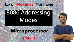 8086 Addressing Modes in Hindi  | Microprocessor Lectures In Hindi