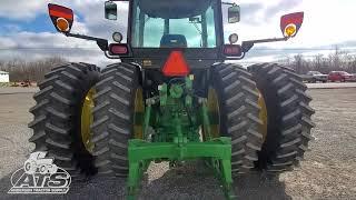 VERY CLEAN 1989 JOHN DEERE 4555 MFWD TRACTOR W/ 5,167 HRS.