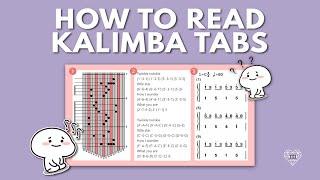 How to Read Kalimba Tabs | Number and Letter Notation & Kalimba Tablature