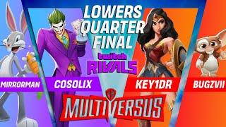 Cosolix & Mirrorman VS KEY1DR & Bugzvii | MultiVersus Twitch Rivals 2024