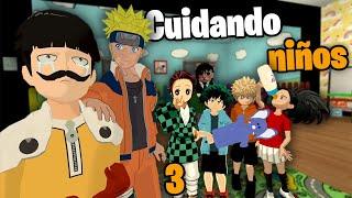 CUIDANDO NIÑOS con NARUTO y VITT 3 | VrChat