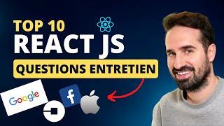 Top 10 React interview questions!