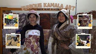 PROSES KREATIF BATIK ALAM DI EUNIQUE KAMALA ART | KARYA SENI TRADISIONAL INDONESIA