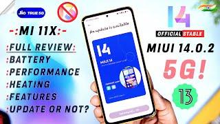 Full Review : Mi 11x MIUI 14.0.2 OTA Update, Battery, performance, Heating, Camera, 90Fps Gaming ?